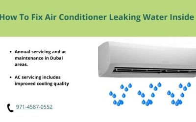 How To Fix Air Conditioner Leaking Water Inside? How to fix it!